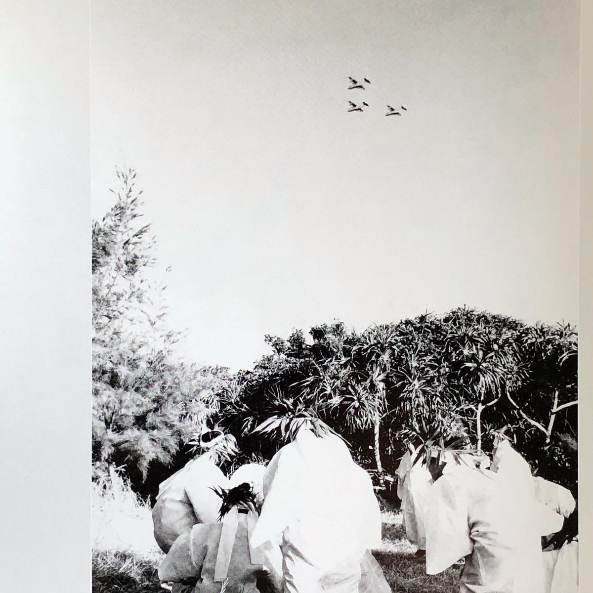 mameshobo's tweet photo. 写真は森口豁写真集「さよならアメリカ」より。
神事を行う神人の上空を飛ぶ米軍機、行軍する米海兵隊員、民家の銃撃戦跡など、いずれも沖縄の風景です。
東京では昨日、医療従事者への感謝という名目で自衛隊の航空ショーが行われ、多くの方が喜んだと聞いて、複雑な気持ちになりました。続く→ https://t.co/4F5ZGYMg2h