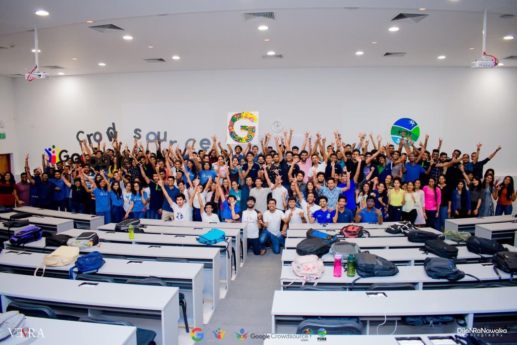 fossnsbm's tweet photo. "Sinha Bhasha เถถเท.เท 2563" we initiated World's First ever Crowdsource campus club in NSBM university.
"Sinha Bhasha เถถเท.เท 2563" Powered by Google Crowdsource Sri Lanka, Organized by NSBM Crowdsource Club <3
#CSbygoogle #NSBM #fossnsbm #ThrowBack https://t.co/o2c3WwdvZx
