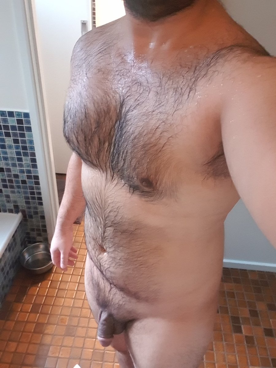 PinoyHung's tweet photo. Quick pic out of shower pose before starting work :-) #shower #hairy #thiccc #pinoy #pinoypride https://t.co/zUa6iORPUK