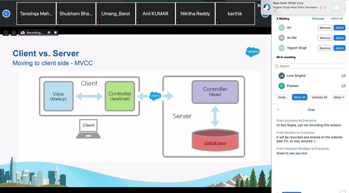 Sesha__'s tweet photo. #ImpactSalesforceSaturday: Lightning Components 101-An Apex Developer’s Guide by @adam17amo
Touched 101+ attendees 😀

May be @newdelhisfdcdug have to organize a session of Dev-402 where it is going to reach 402+ attendees 😉

@atul31gupta @sushant21791 @saagar_kinja
#Salesforce https://t.co/OfDDCtBemZ