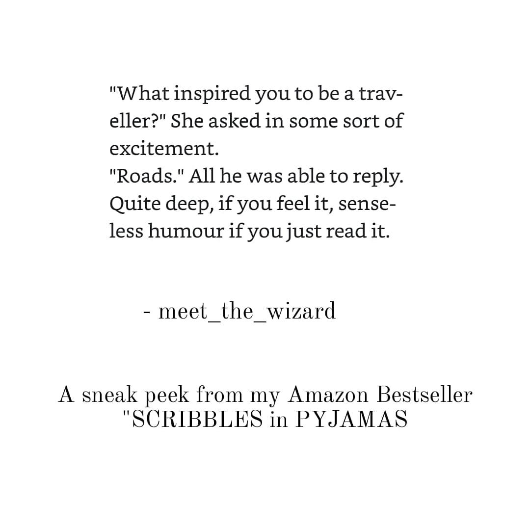 meet_the_wizard's tweet photo. Read the Amazon Bestseller "Scribbles In Pyjamas" easily on your mobiles.
Download from Amazon.
https://t.co/l7J8V9cXMg
#SCRIBBLESINPYJAMAS
#meetthewizard
___
#lapsuscreations
#entrepreneur #author #entrepreneurlife #WritingCommunity https://t.co/0Ymi8fbiUk