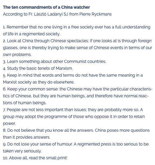 CurtisSChin's tweet photo. @iandenisjohnson And for USA-watchers in China: the reverse of some of these might also be true…eg:
1. Remember that no one living in a regimented society ever has a understanding of life in a free society.
2. Look at the USA through American spectacles; if one…
#foodfothought https://t.co/tOu0FzO7uP