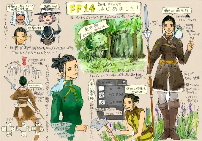 FF14をはじめたのですが、あまりに楽しくて生活が危ういです 日記をかいた #ff14