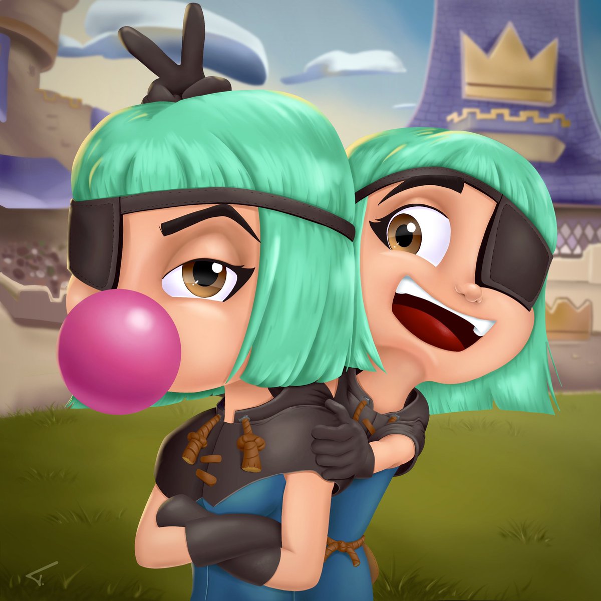 innerannuar's tweet photo. Posted this on my instagram (@ farandart) and never heard back from @ClashRoyale or @supercell to get posted as #fanart .. wondering if they will see this on twitter 🤭 #clashroyale #Supercell10 #supercell #clashofclans https://t.co/PuUWtdOG2x