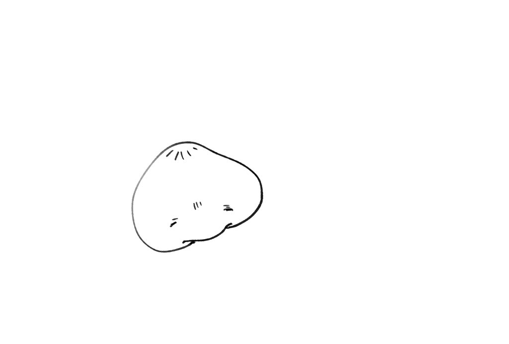 ④落書き程度ならアナログの方がザカザカ描けて楽なので好きです。見せるのはデジ絵ばっかりですけど
⑤腕の関節です。何回か骨格と筋肉模写しましたが全く頭に入ってないですね!くそが!
⑥なるたけ安くて軽いシャーペン
⑦黒色?
⑧おまんじゅうちゃん↓ 