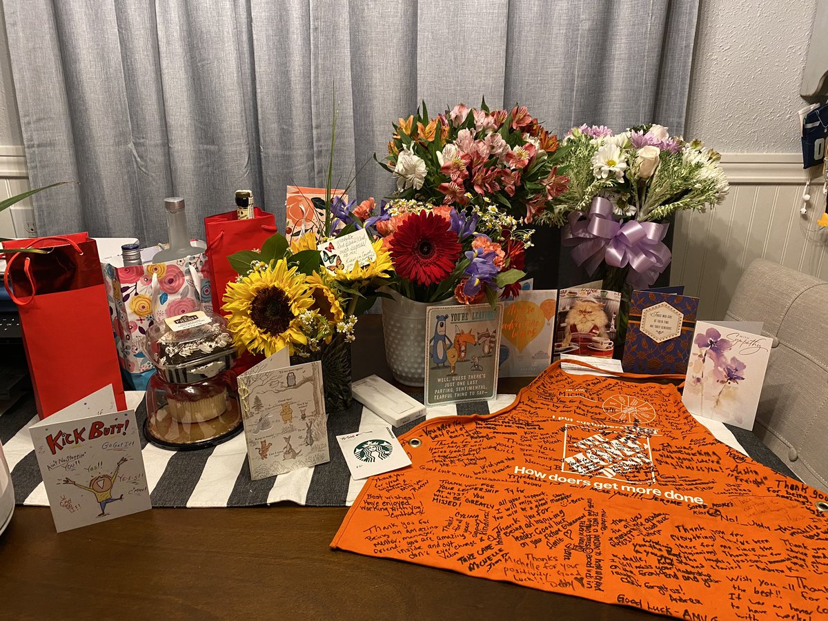 Today I ended one chapter at Home Depot to start a new one. I have gained so much as a leader from everyone at 4737. Thank you all for the kind words and support. I look forward to my new journey at Federal Way.