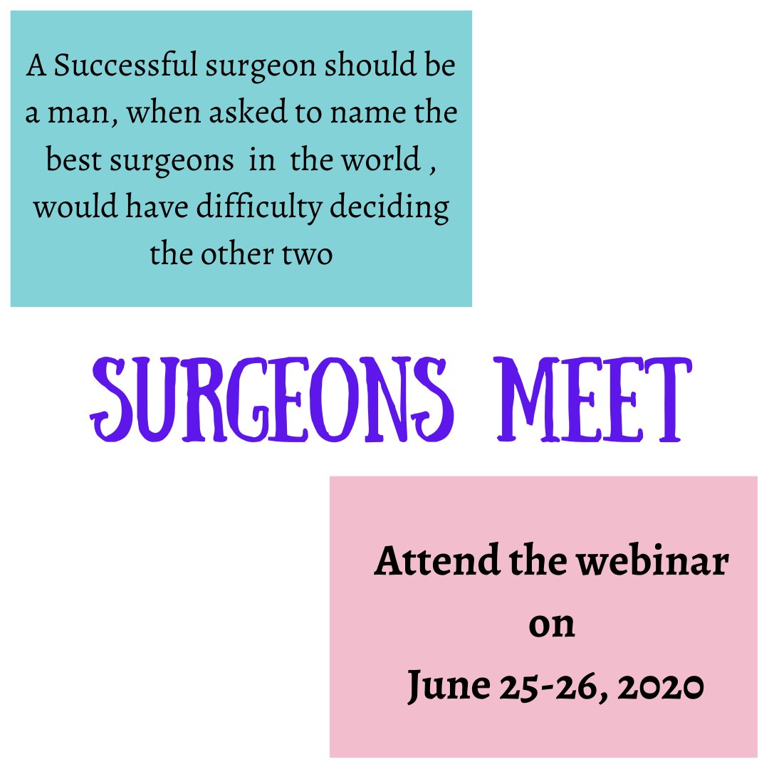 Surgeons_2020's tweet photo. @Surgeons_2020 #webinar #onlineevents #surgery #covid19 #StayHomeStaySafe https://t.co/KiEatFT5SX