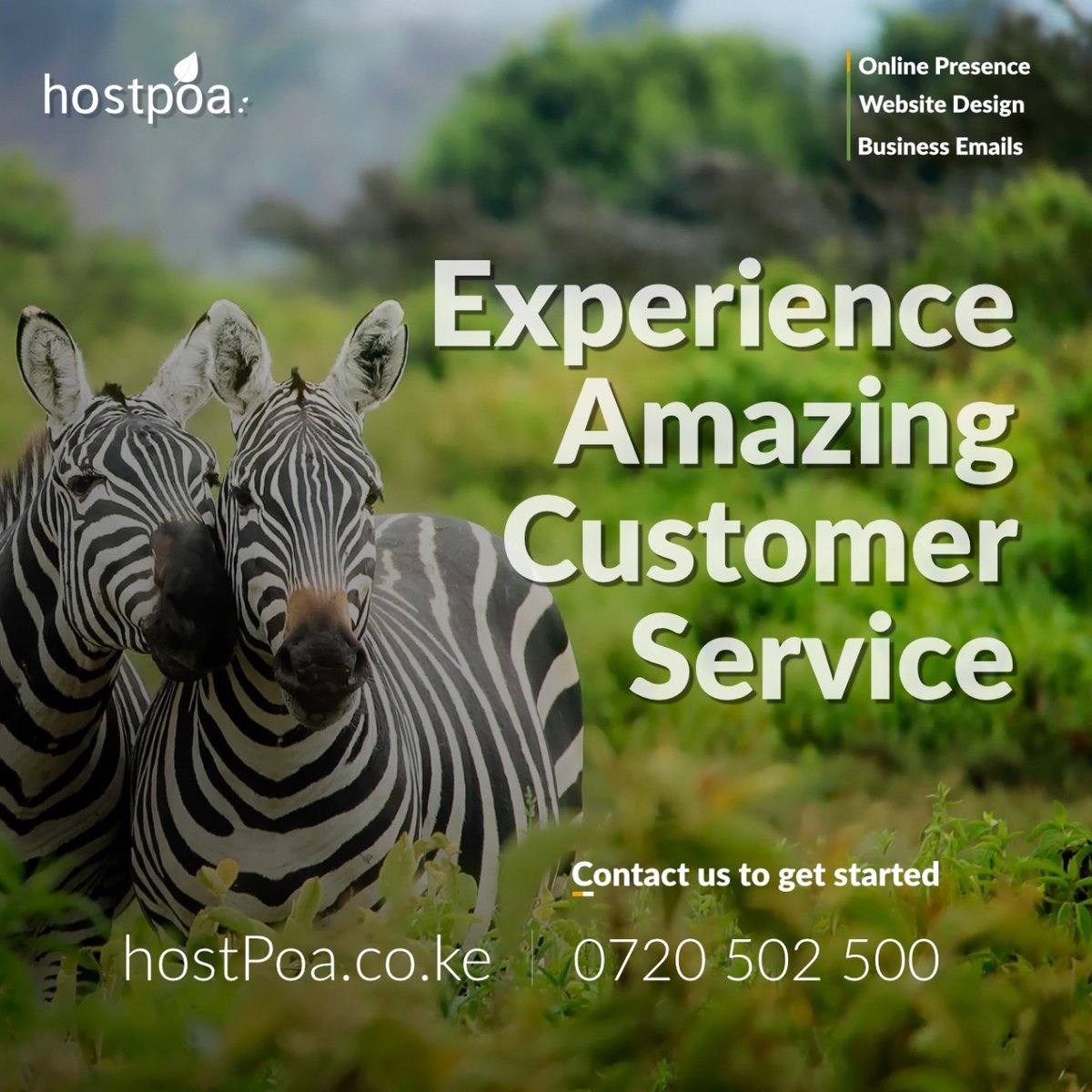 hostpoa's tweet image. Call us today on 0720502500...
You are the reason we are here.

#amazingcustomerservice
#happycustomer
#customerexperience
#customersatisfaction
#technology
#webhosting
#webdesign
#domains
#onlinepresence