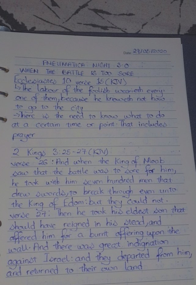 KomlaBoafo's tweet photo. Notes from Pastor @erock_official 's teaching during Pneumatica Night 3.0
#PneumaticaNight
#PneumaticaNightOnline
#WhenYoungPeoplePray
#ShareYourNotes https://t.co/OShP79gbnI