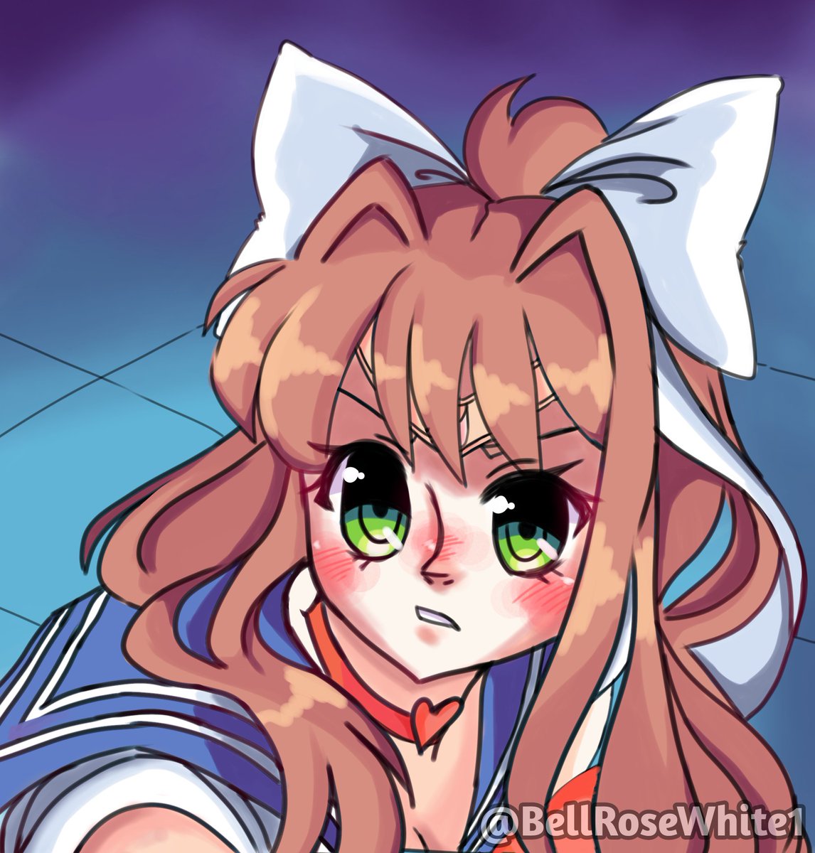 BellRoseWhite1's tweet photo. #sailormoonredraw #SailorMoonchallenge #Monika 

Como siempre, llegando tarde, banda https://t.co/RfGvyGck2V