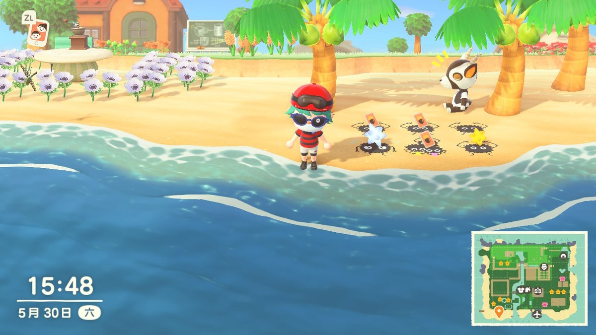 wl11011's tweet photo. 化石收集完～就可以打瞌睡了嗎？
#動物森友會 #AnimalCrossing #ACNH #NintendoSwitch https://t.co/G876UQm1PP
