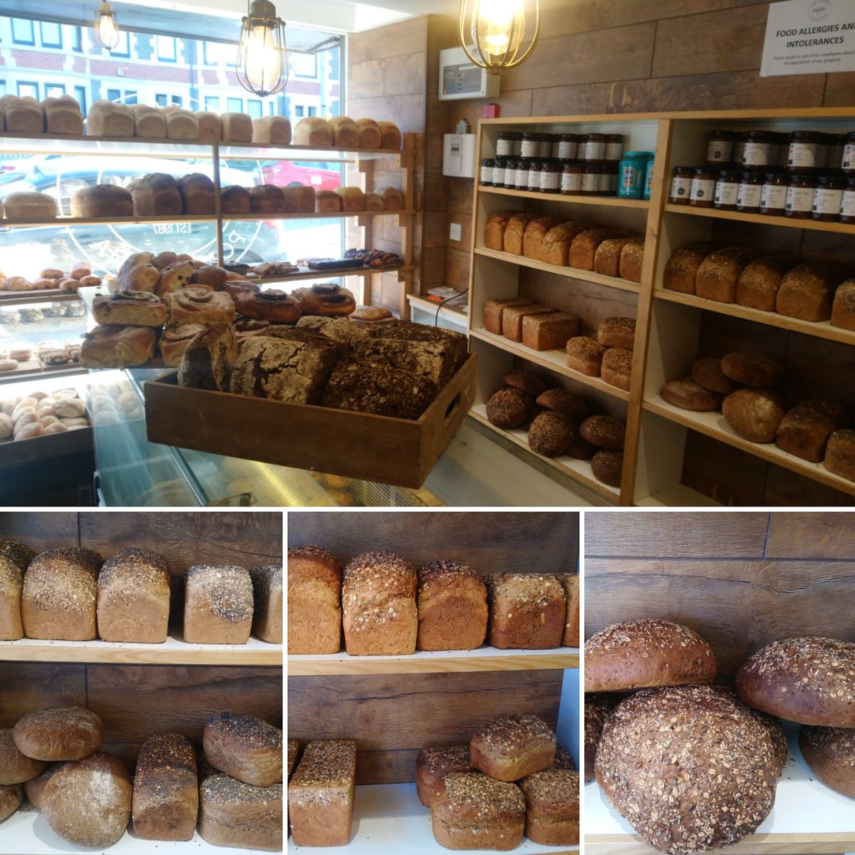 hotpantrybakery's tweet photo. Lots of weekend treats available @hotpantrybakery
#ryebread #breadvarieties #sweettreats #savouries #veganfood #pontcanna #staysafe https://t.co/jEjaMPzol6