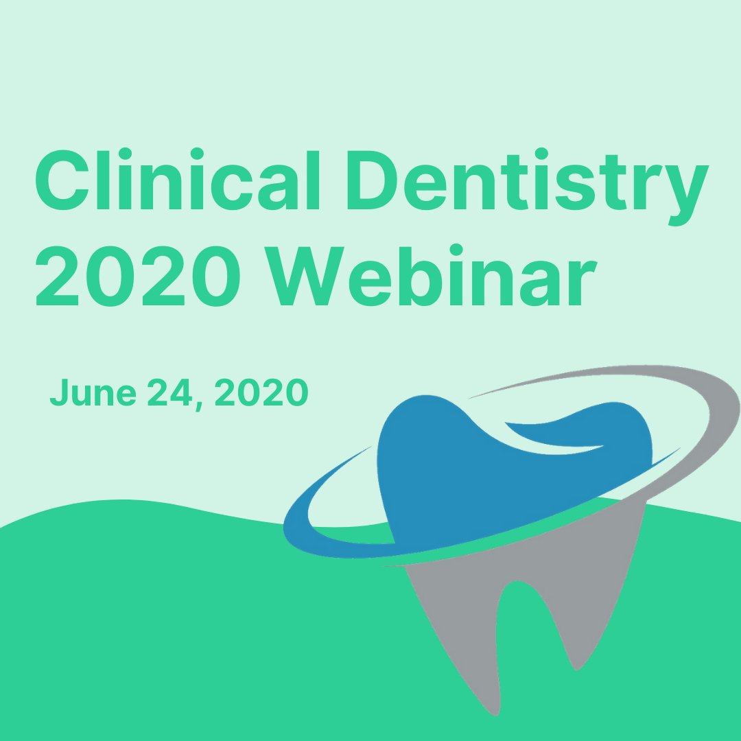 lene_shopie's tweet photo. #ClinicalDentistry 2020 #Webinar is going to be held during June 24-25, 2020
we take great pleasure in welcoming academic #scientists, #researchers, research #scholars etc to this #webinar
See more : https://t.co/rI60Pkp6kB https://t.co/zaZGgIwVHW