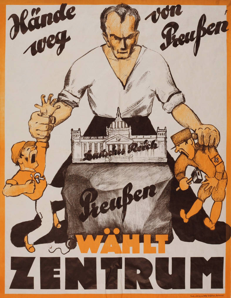 One of those days in which one can only lament the needless and catastrophic demise of Germany's Centre Party & its tragic consequences for the rest of German history.