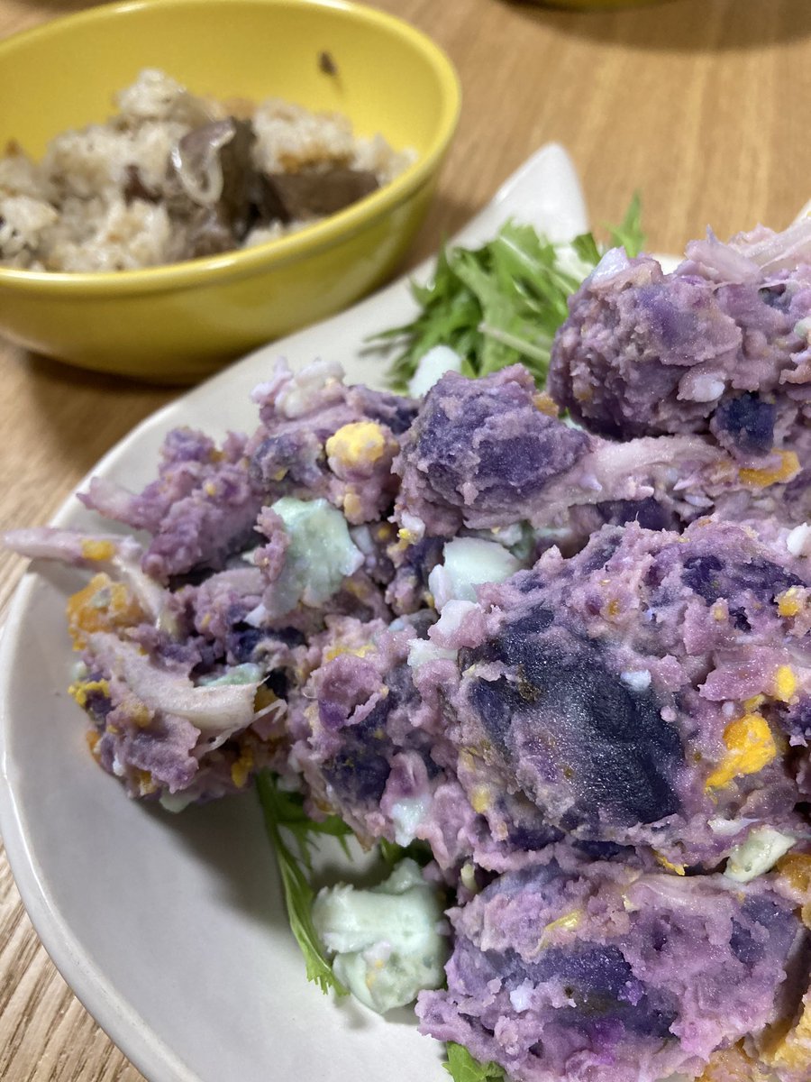 新稲ずな 1st Vaccinated シャドークイーン ポテトサラダ と エゾシカのウズベキスタン風炊き込みご飯 新稲ずな 1st Vaccinated シャドークイーン ポテトサラダ と エゾシカのウズベキスタン風炊き込みご飯
