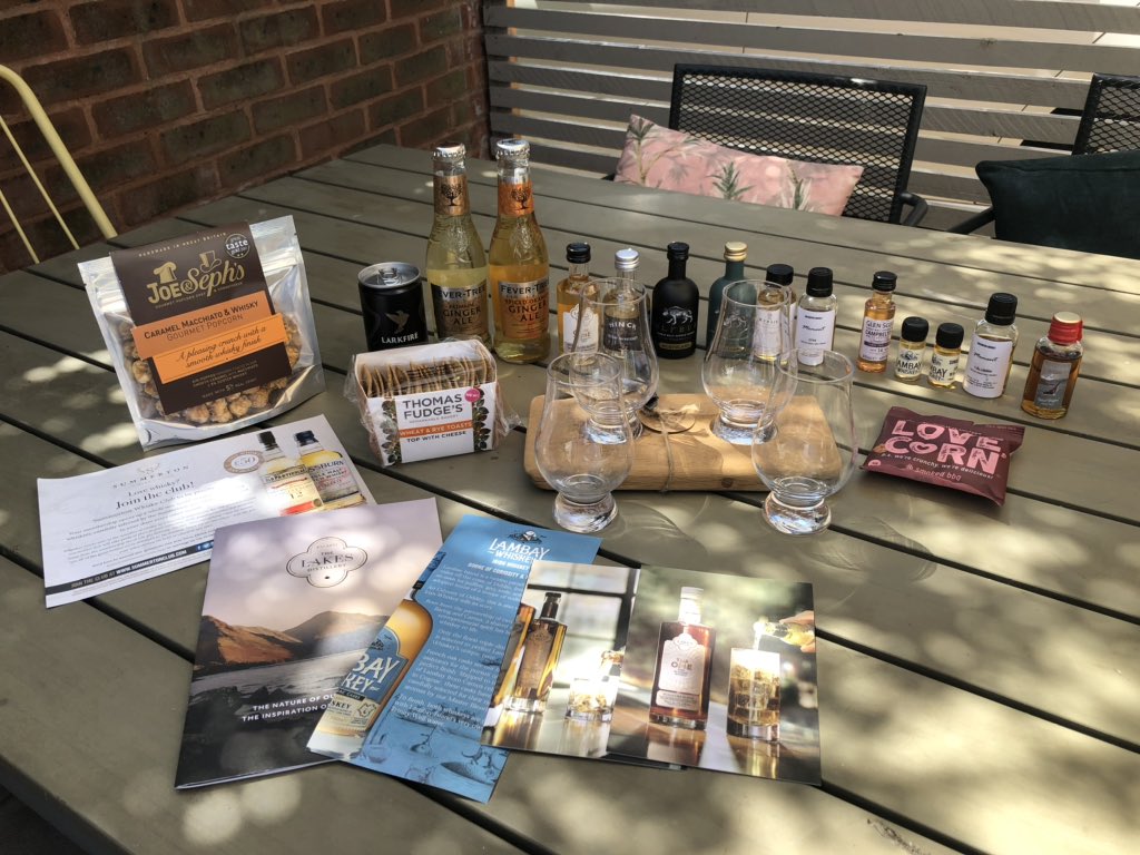 All set and ready for this afternoons virtual whisky festival <a href="/SummertonClub/">Summerton Whisky Club 🥃</a> #svwf