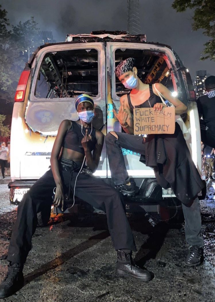hosthetics's tweet photo. THIS IS 2020. #JusticeForGeorgeFloyd. https://t.co/BMJqJVfr4N