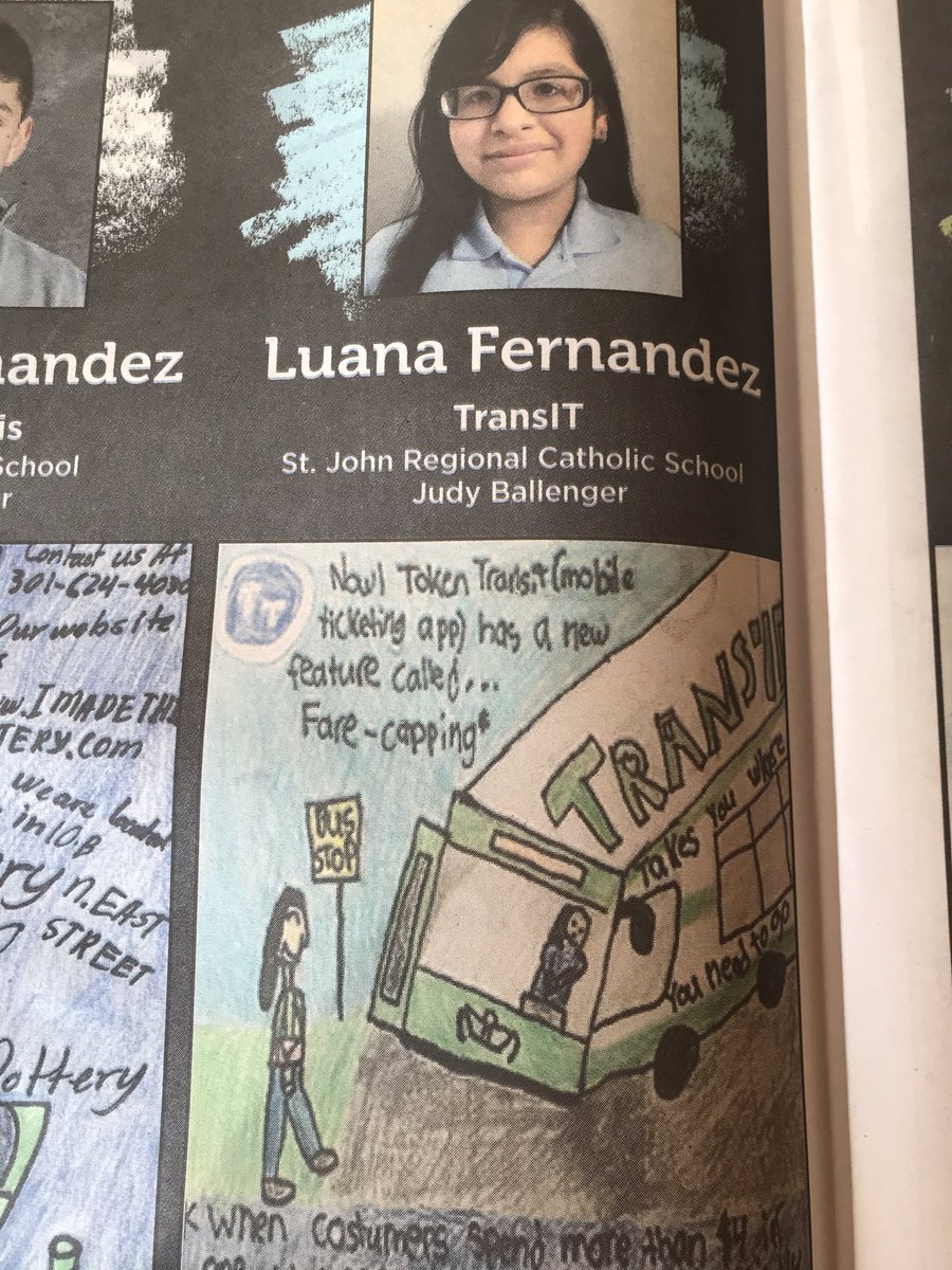Rudydog44's tweet photo. Saint John Regional 5th &amp; 6th grade students participated in the Frederick News Post Design An Ad contest.  The students ads are in today’s Frederick News Post edition. https://t.co/ExbPnGZMIM