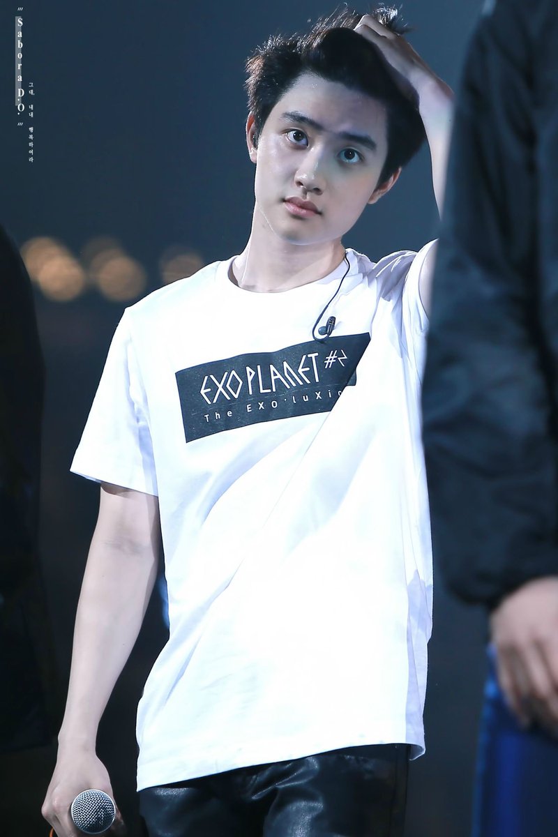 [IKYMI] 150530 The EXO'luXion in Shanghai : Kyungsoo and his luscious hair© as marked