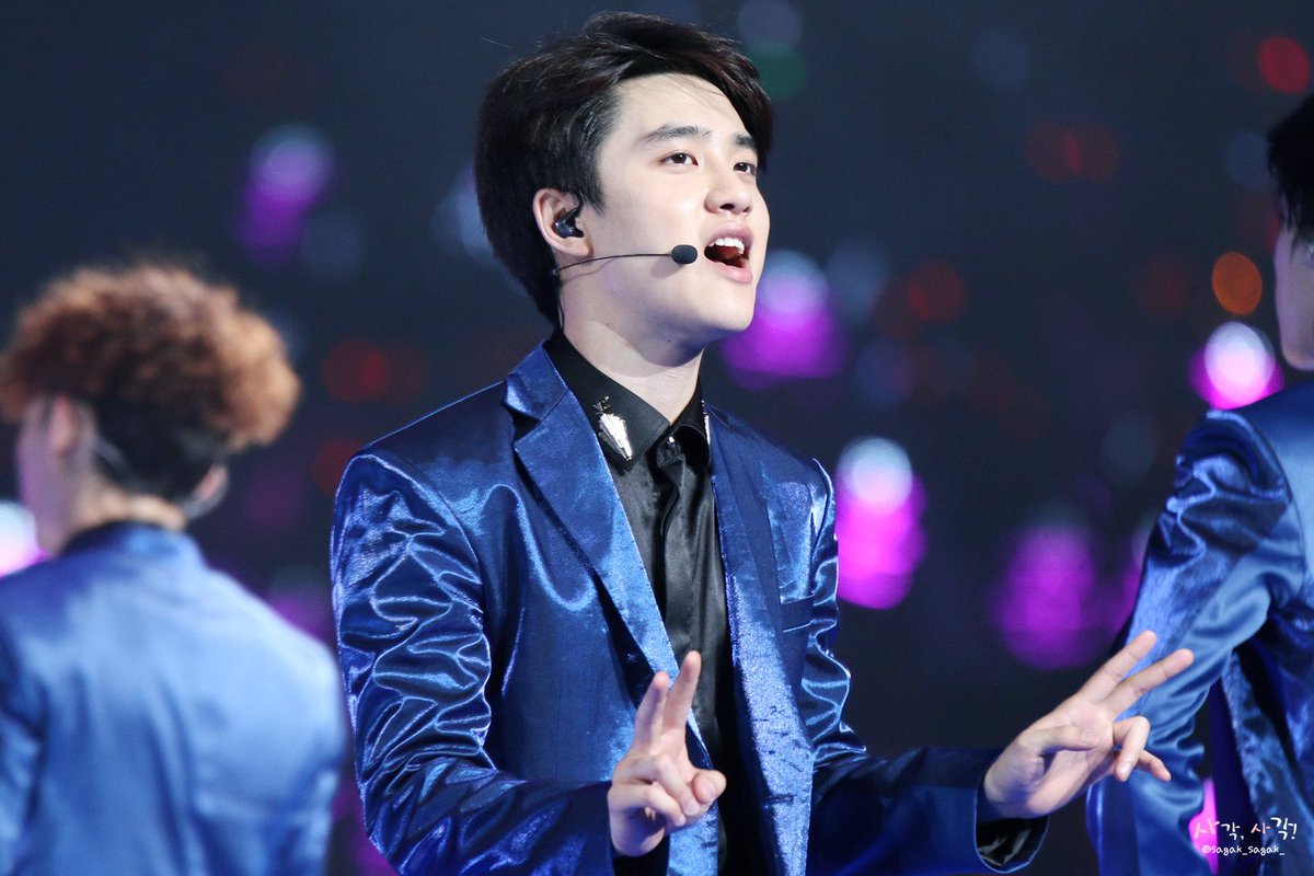 [IKYMI] 150530 The EXO'luXion in Shanghai : Kyungsoo being the cutest boy in town © as marked