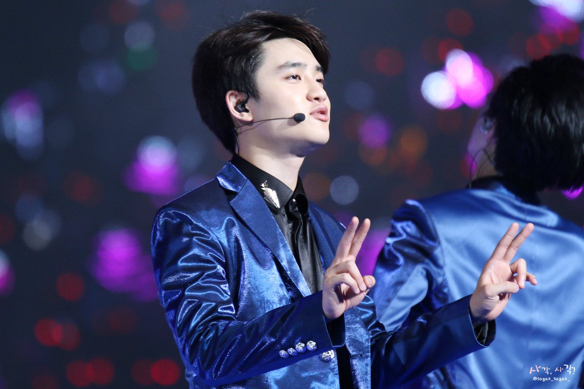 [IKYMI] 150530 The EXO'luXion in Shanghai : Kyungsoo being the cutest boy in town © as marked