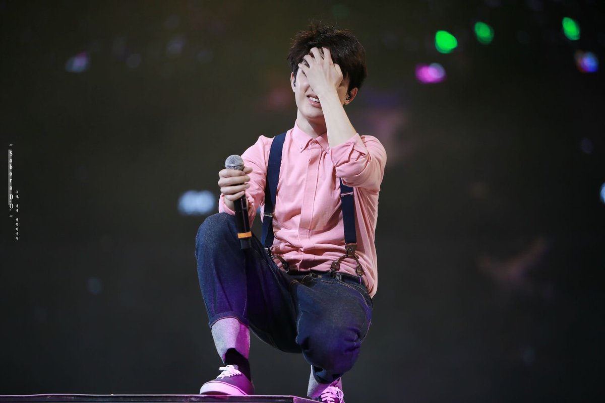 [IKYMI] 150530 The EXO'luXion in Shanghai : Kyungsoo being adorable© as marked