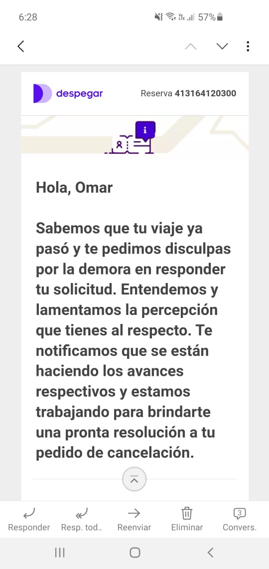 Omar_duran_'s tweet photo. @DespegarMx @DespegarAr @Despegar cuanto tiempo mas se debe esperar. Llevo 4 meses esperando devolución. https://t.co/SIpPdwrlrc