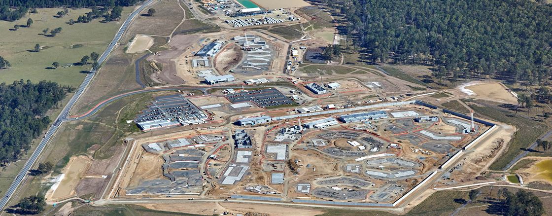 Australia is not free of the prison industrial complex, not least because it operates on an international scale.Here's an example.Meet the "Clarence Correctional Centre" currently under construction near Grafton.