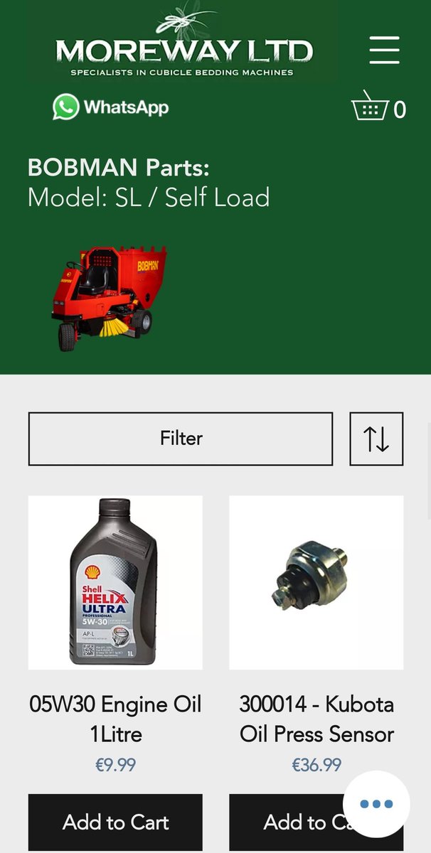 MorewayLTD's tweet photo. Genuine BOBMAN Parts - now available in our online shop, use code "tweet10" for 10% off. Free shipping available T&amp;C's apply. #bobman #dairyfarming #cows 
https://t.co/MZPmSrO3Bh https://t.co/sMHJpbMKOu