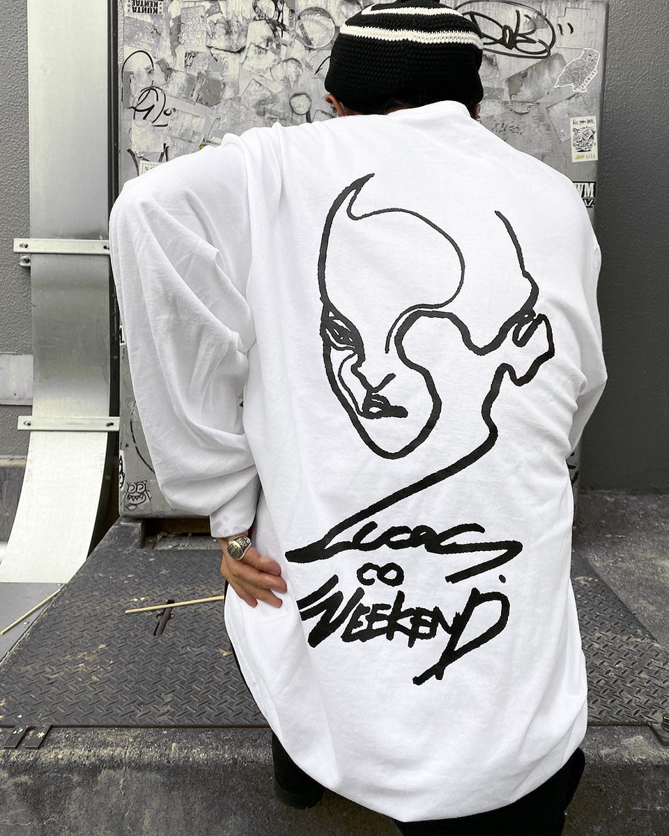 LUCAS.CO WEEKENDロンT MUZE 山中拓也さん着用 山中拓也 着用 Lucas co Weekend MUZE ロンT MUZE TRACK JERSEY PANTS