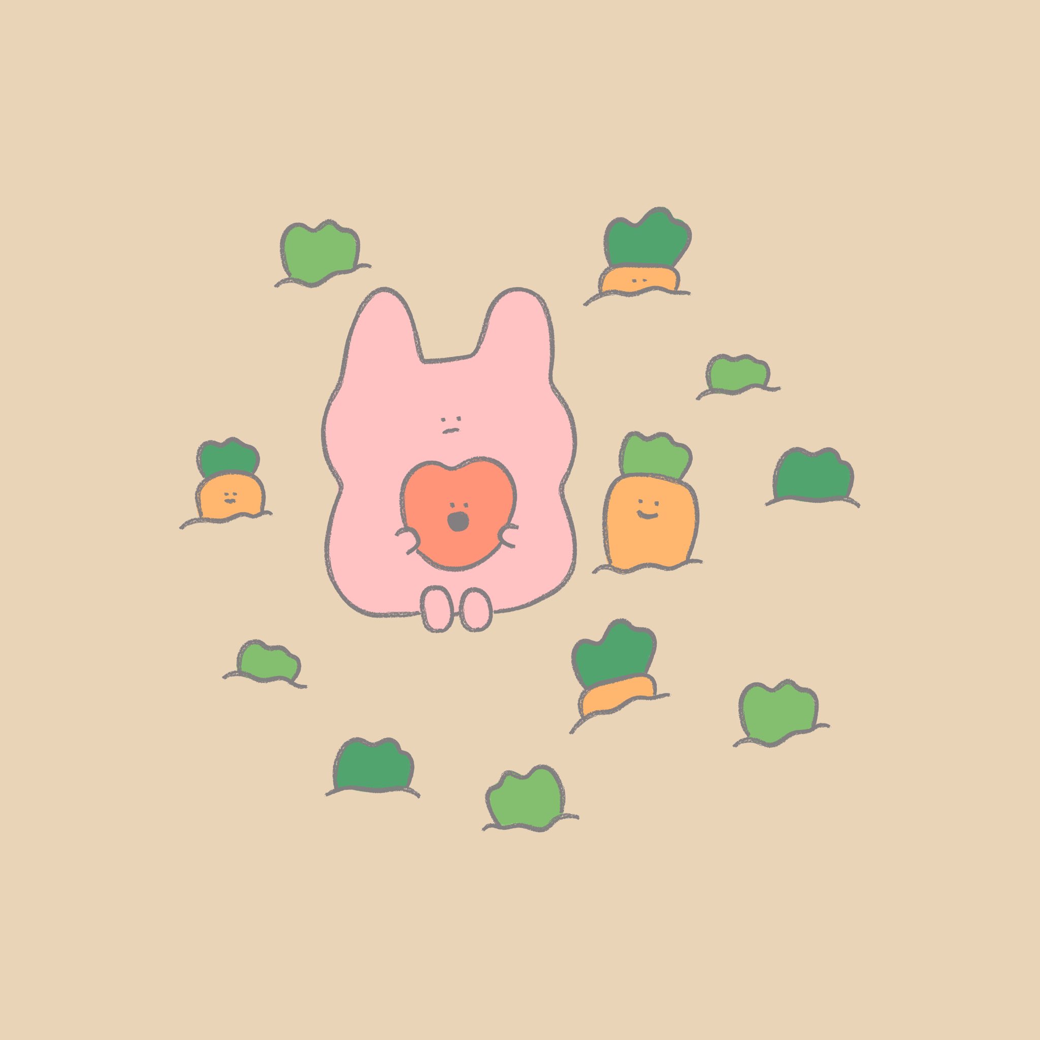 Nanu Pa Twitter 恋バナに興味津々なにんじん イラスト うさぎ にんじん Nanu Pa Twitter 恋バナに興味津々なにんじん イラスト うさぎ にんじん