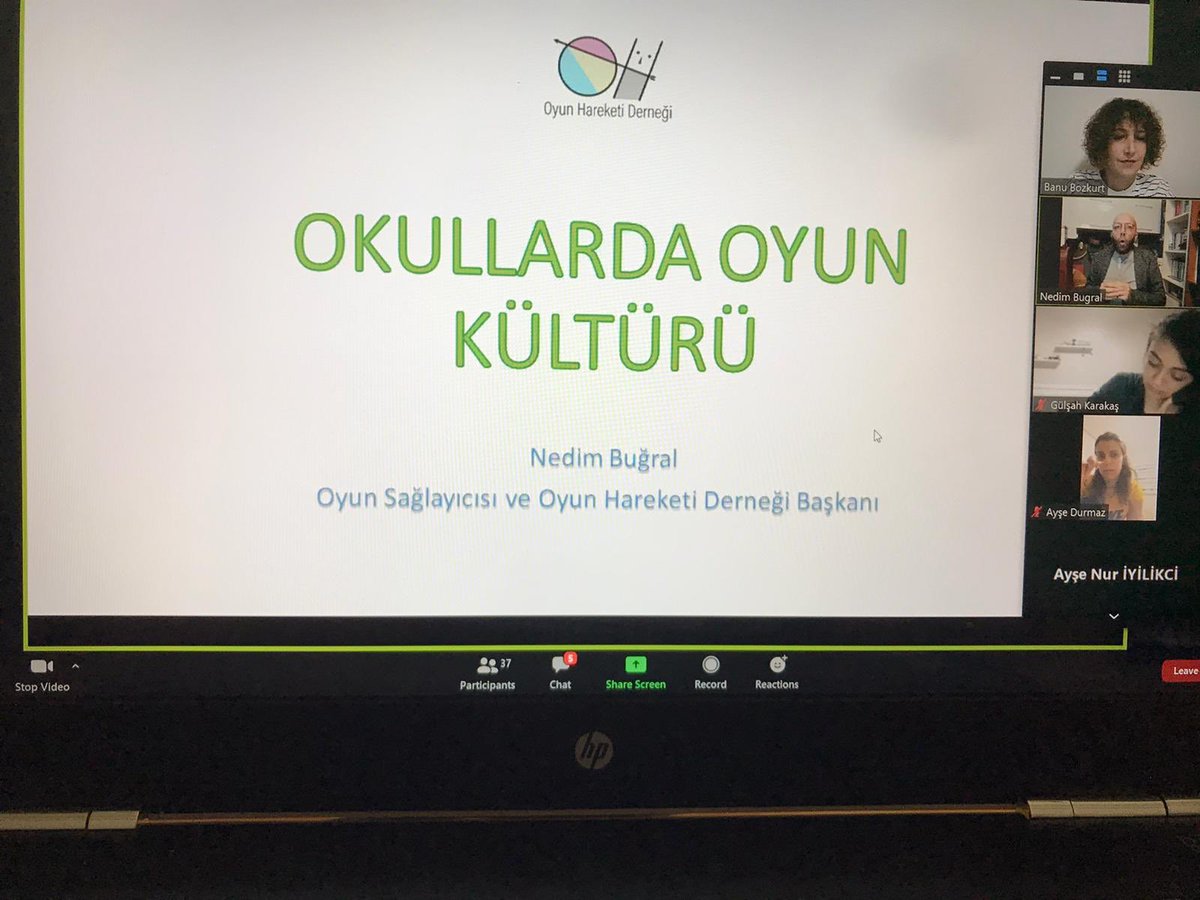 oyunhareketider's tweet photo. Bostanlı Rotaract kulübünün düzenlediği bir kutu bin öğrenci projesi kapsamında Türkiye'nin dört bir yanından katılan öğretmenlerimize Okullarda Oyun Kültürü online eğitimimizi gerçekleştirdik. #oyun #oyunhareketi #oyunhaktır #UzaktanEğitim https://t.co/YuGPavCYz1