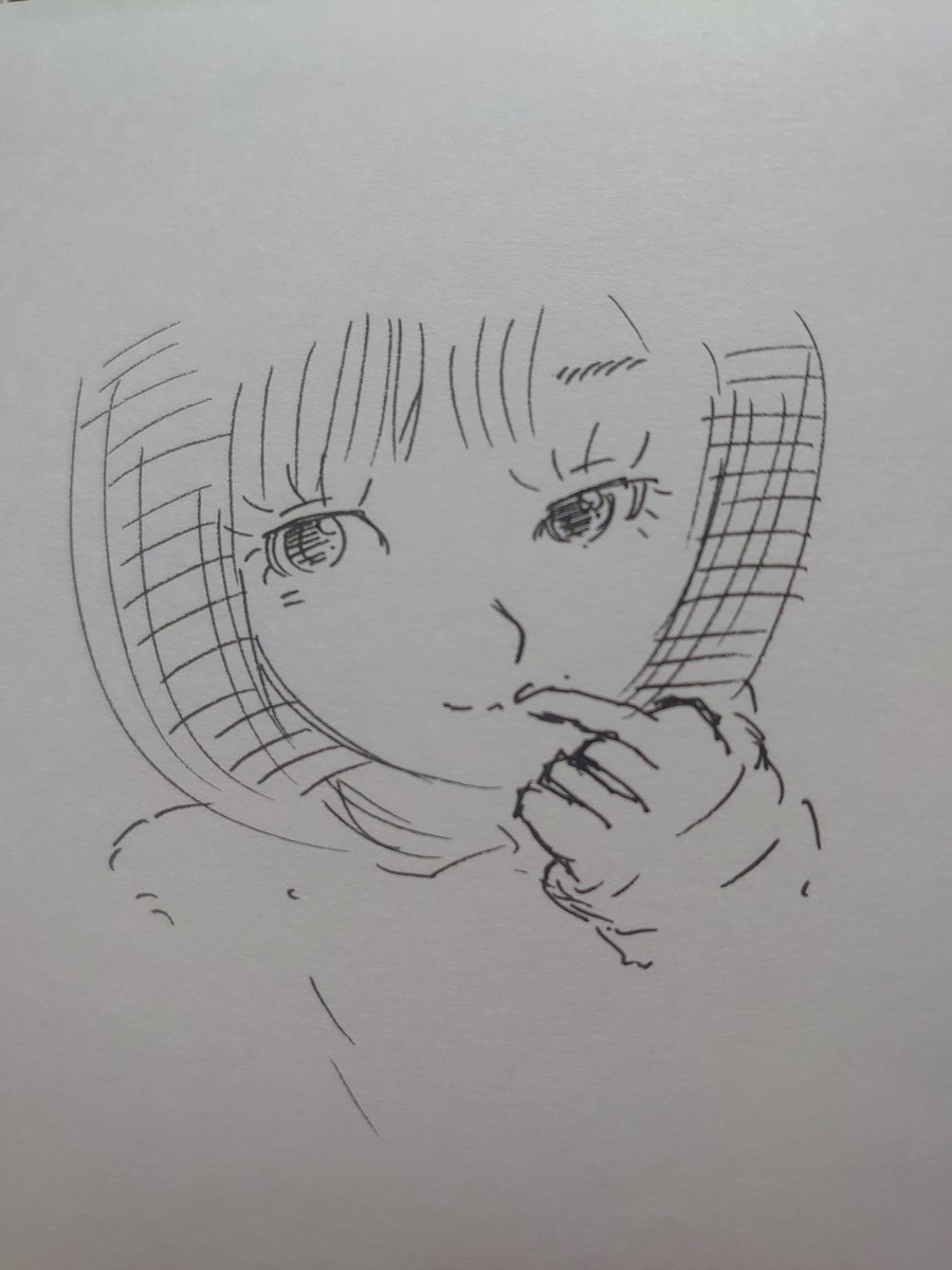 夕御飯の支度しなきゃ

#ボールペン画 
#女の子イラスト 
#漫画家志望さんと繋がりたい 
#絵描きさんと繫がりたい 
#あらびき団レジェンド祭 