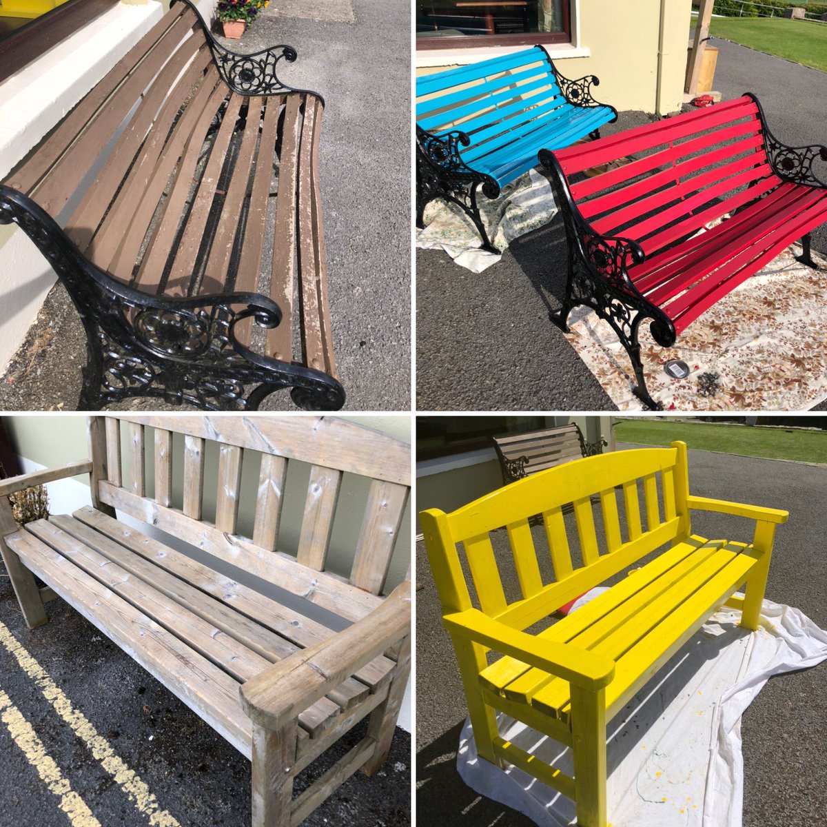 ballyhaunis_G_C's tweet photo. Brightening the surrounds 😀🏌🏼♀️🏌️♂️⛳️☀️ #golf #lovegolf #upstyling #mayo #ballyhaunis #colourful #sun #alwaysimproving #littlethings https://t.co/b4uOJWN5HK