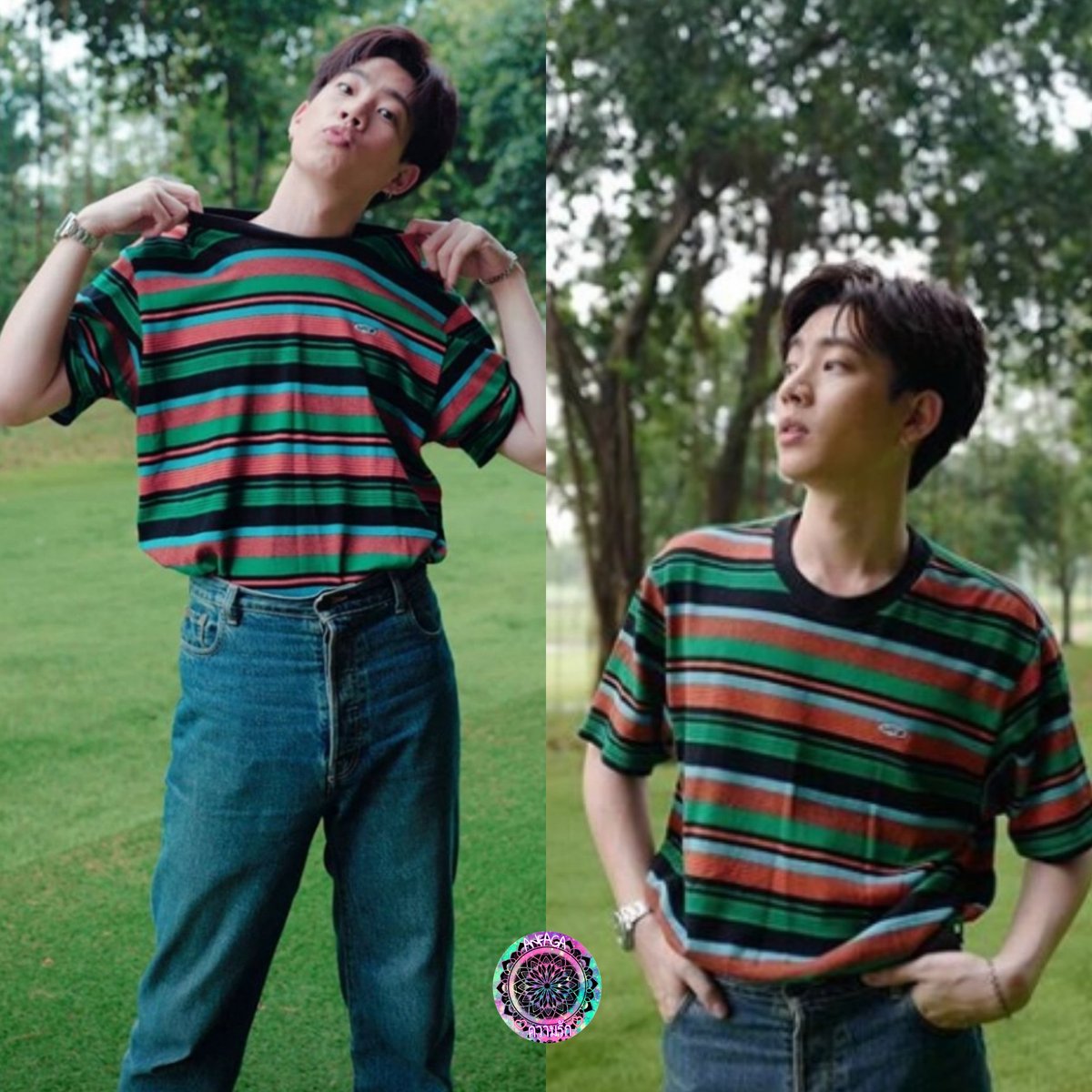 ANFAGA2's tweet photo. 🌳🌳💚⚡⭐🌈 🥰
 #ไปต่อไม่callล่ะนะ #หอนี้ชะนีแจ่ม #สถานีขี้เซา #OffGun #ออฟกัน #OffGunIsReal11 #PuppyHoney #PickRome #TheoryOfLove #KaiThird #Perú #ทฤษฎีจีบเธอ #OffGunFunNight2 #ComeAndJoinGun  #TheGiftedGraduation #gilr2k #GirlNextRoom #FaiSinChua  #Tumcial @AtthaphanP https://t.co/a3jXCdAqHk