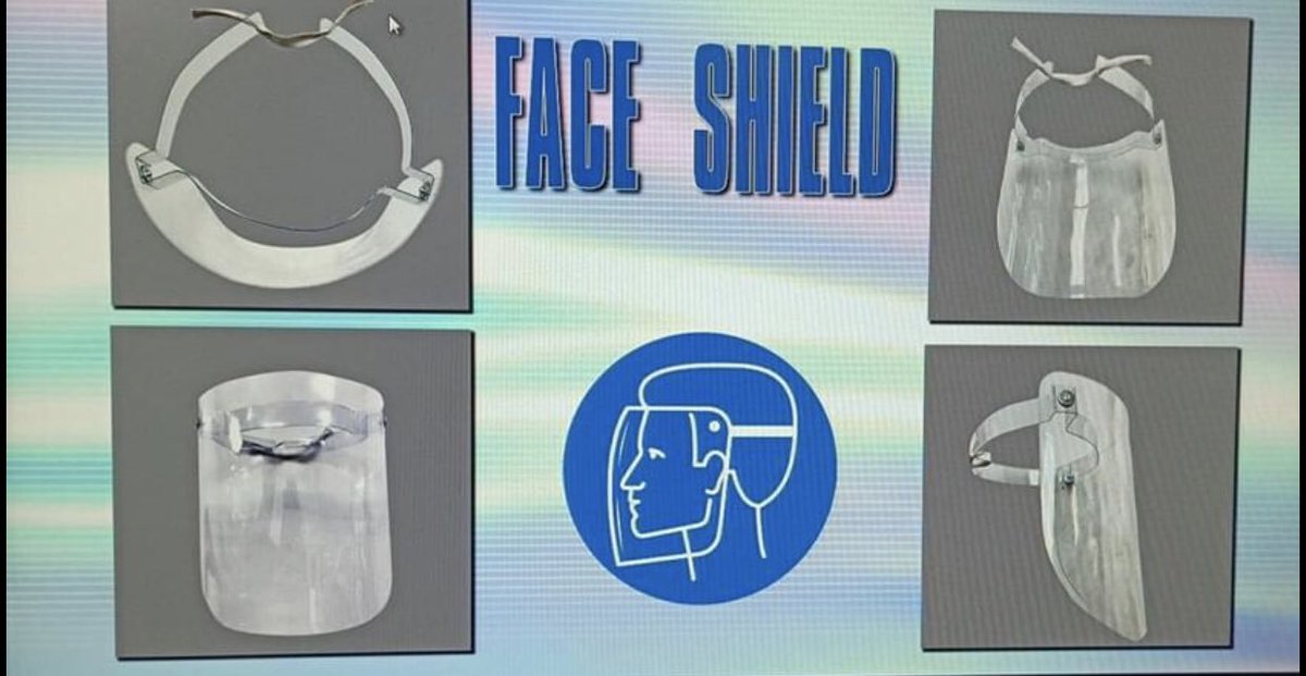 FlorArabit's tweet photo. Acrylic Face Shield https://t.co/oqQJktsk0a