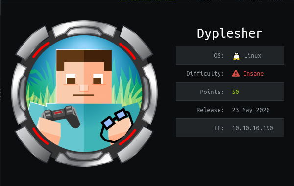 me_godsky's tweet photo. Hacked #dyplesher my first #insane level box at @hackthebox_eu  2 days ago, I don't know, but personally i didn't find it upto that level, or maybe i had done #travel box earlier, Anyways i am so happy :'). Thanks @linux_pentester for the nugdges🙌

#godsky #Hacked #OSCP #vulnhub https://t.co/1WnkRBKR8I