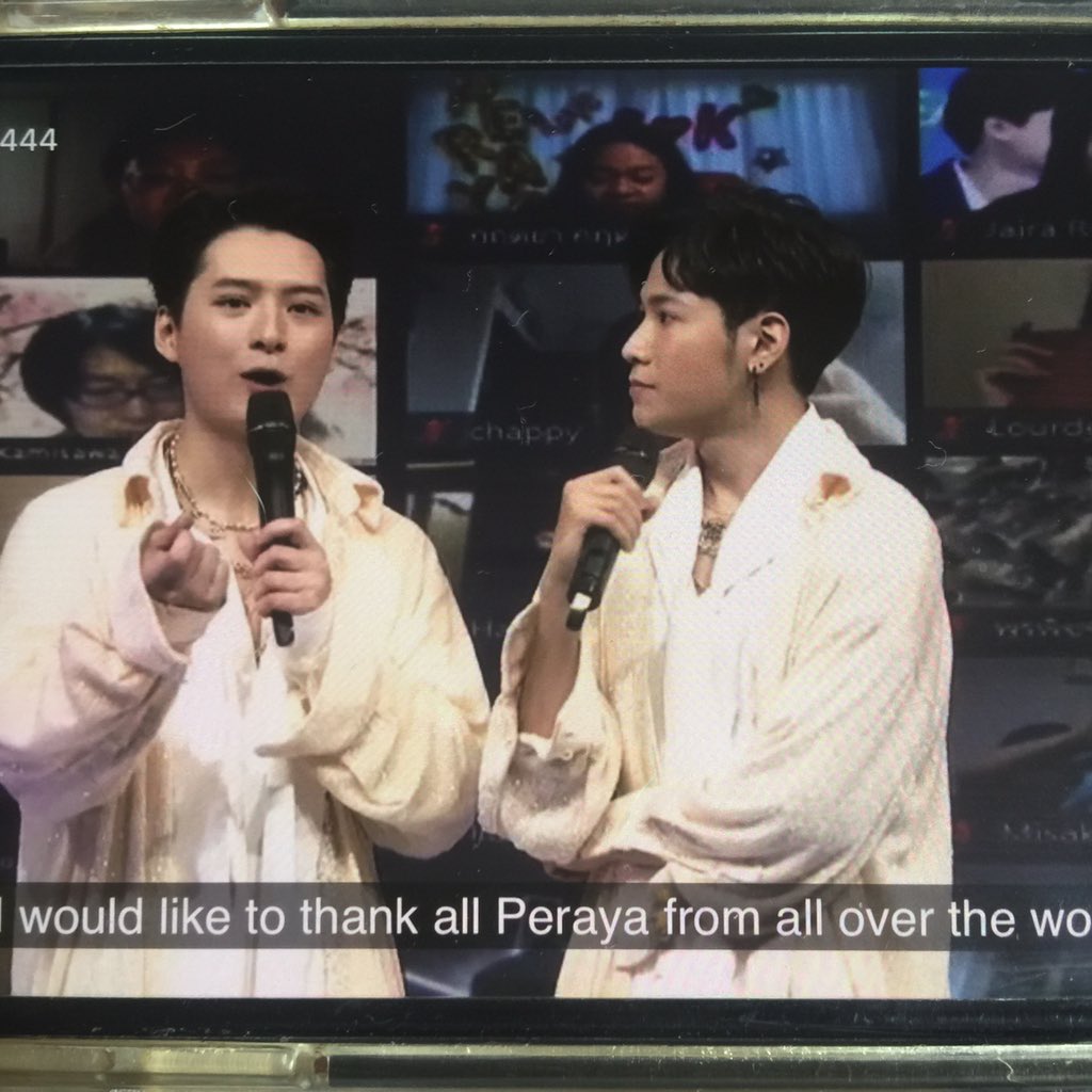 KristSingto’s message to peraya #GlobalLiveFMxKristSingto