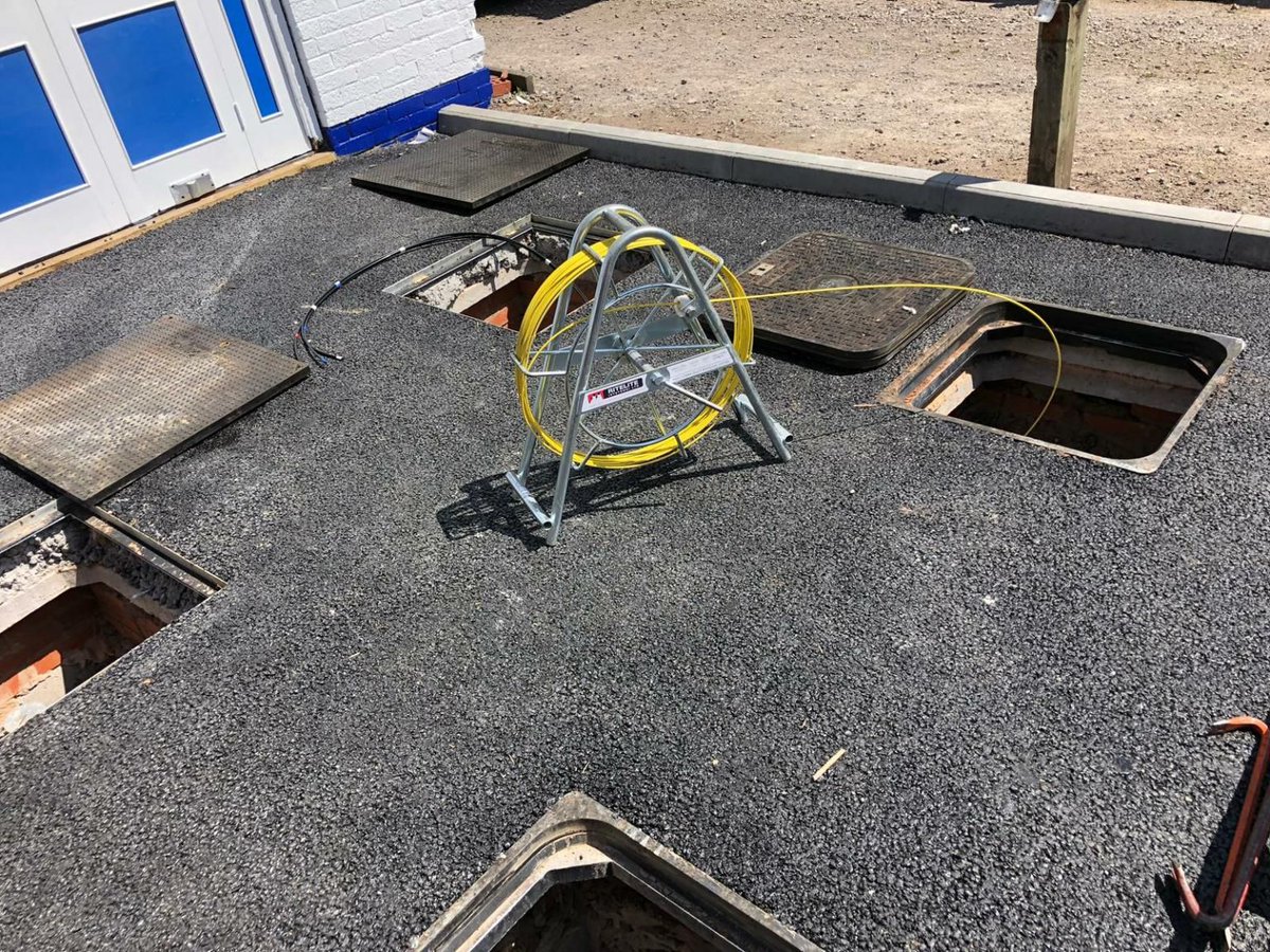 EurotankGroup's tweet photo. Probably the most under appreciated part of a tank lining job is the installation of class 1 leak detectors &amp; waiting for the leak detector to confirm everything is holding vacuum, it’s a mini celebration to all involved in the project! 
#keepingyourfuelflowing https://t.co/aXQHwJrBiM