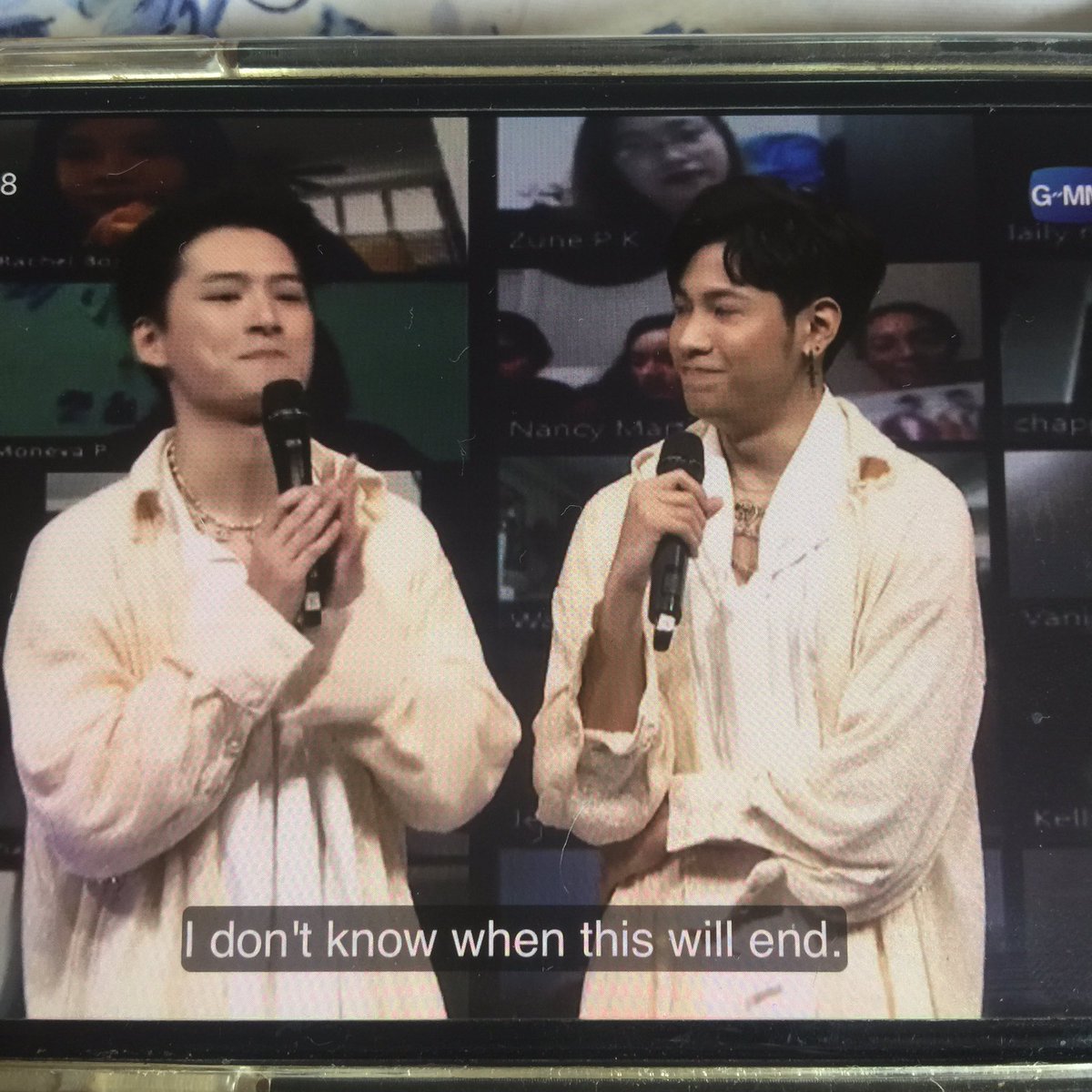 KristSingto’s message to peraya #GlobalLiveFMxKristSingto