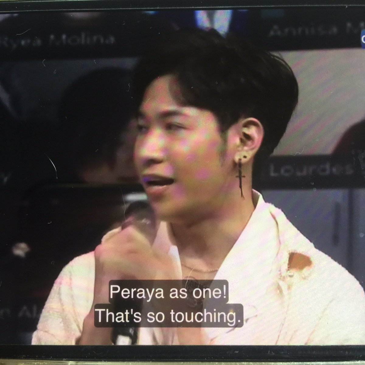 KristSingto’s message to peraya #GlobalLiveFMxKristSingto