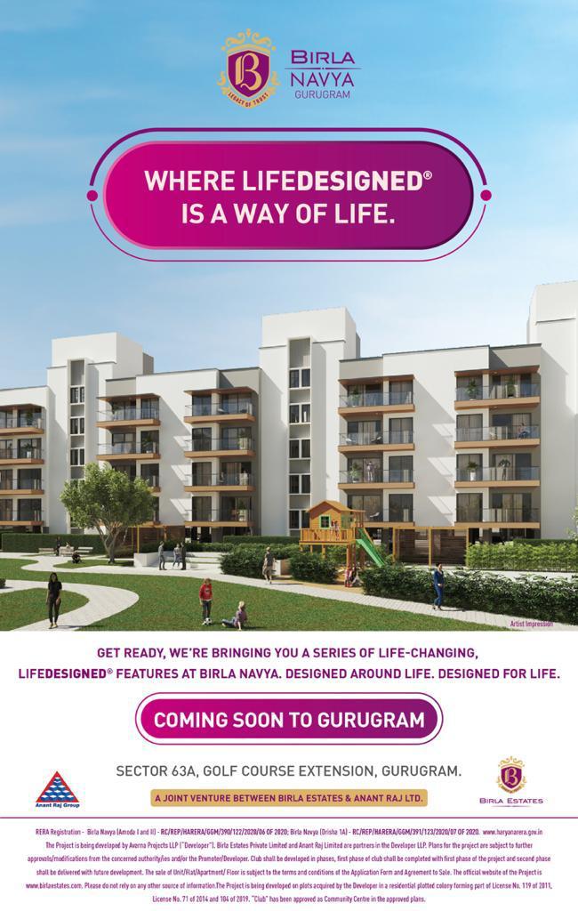 Launching premium low rise 2, 3 &amp; 4 BHK Floors @ Birla Navya, Sector-63A, Golf Course Extension Road, Gurgaon.

More information plz call:- 
Contact: +91 9999-47-5588

#Acuityrealtors
#newlaunchgurgaon #luxelifestyle #lifedesigned #Birlanavya