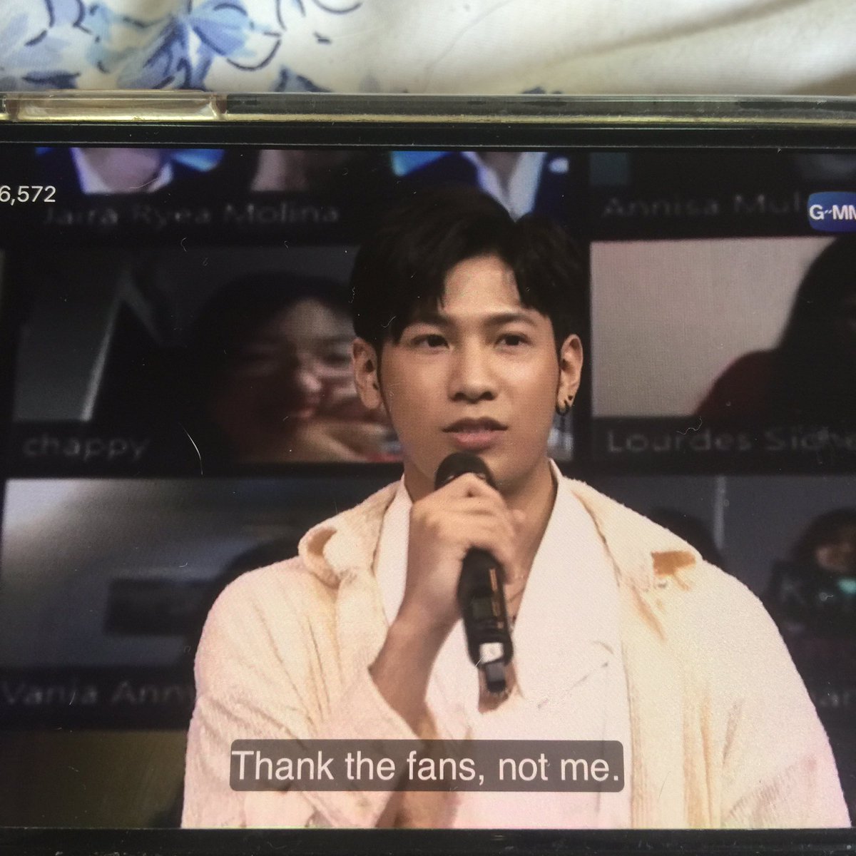 END. I know theres so much more than what was live translated but im thankful for the subtitles. I believe youve done justice to their message. NOW YALL KNOW WHY IM BEING EMOTIONAL  I LOVE YOU KRIST AND SINGTO #GlobalLiveFMxKristSingto