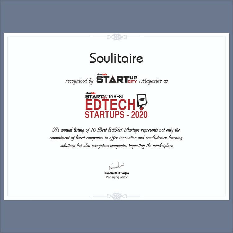 m.facebook.com/story.php?stor…

Soulitaire recognized as Top 10 EdTech startup in India for 2020. 

#founder #soulitaire #entrepreneurs #siliconindia #magazine #startups #doer #believer #motivation #dreamfulfilled #marketing #socialmedia #publishers #scribblers #business #media