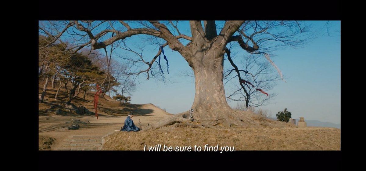 Guibanjang, Why stay beside wolju???Fast forward to crown prince crying on the sacred tree after wolju k herself. Crown prince: In my next life ...