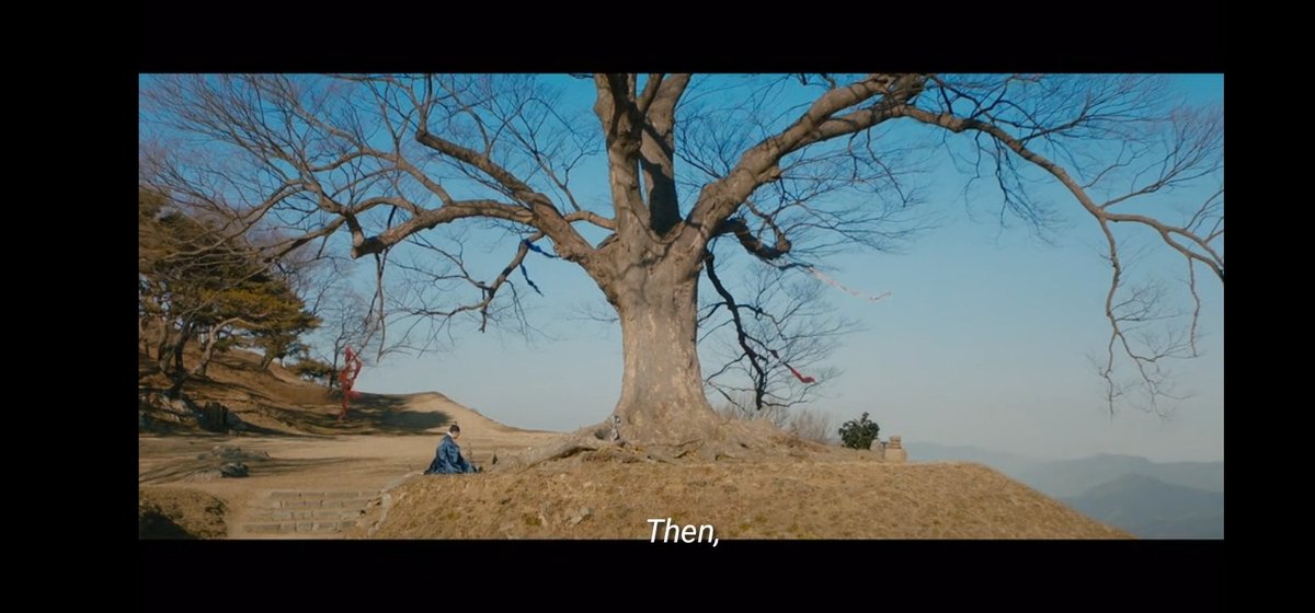 Guibanjang, Why stay beside wolju???Fast forward to crown prince crying on the sacred tree after wolju k herself. Crown prince: In my next life ...