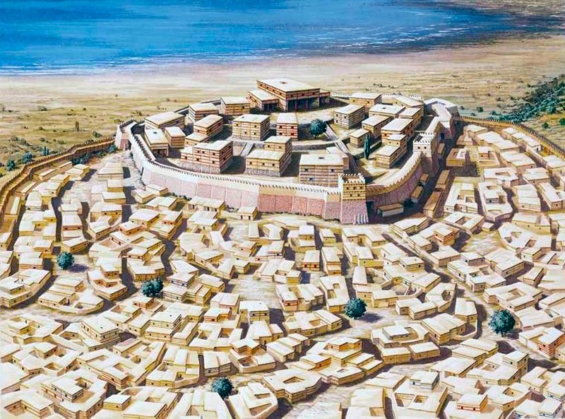 12. Homeric city of Troy (11th century BC)Source:  http://shorturl.at/fjkCU 