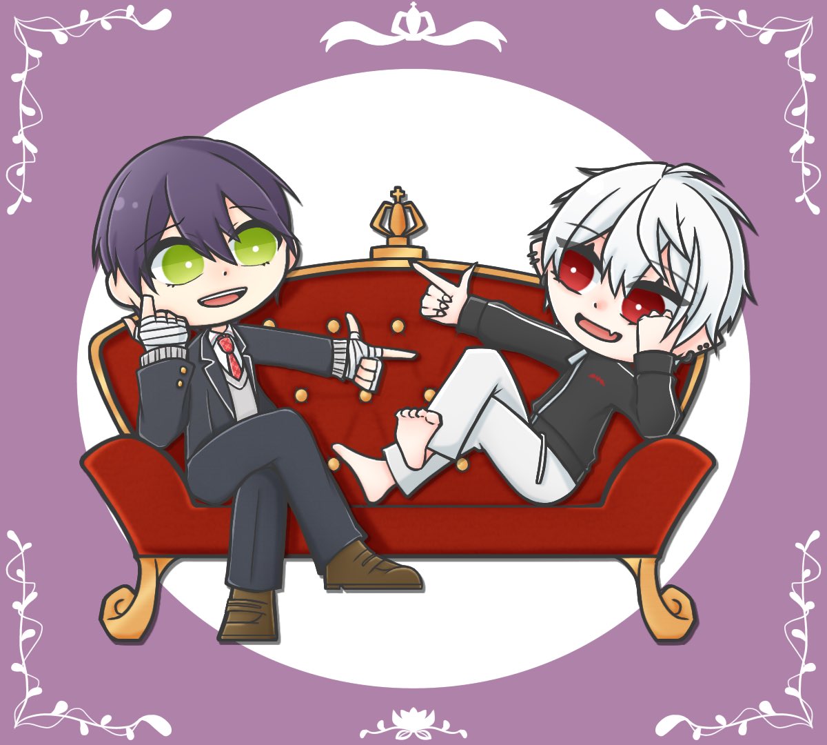 金剛力也像 Kuzuart 互いにリスペクトしてる感じが良いと思います たりむのイラスト