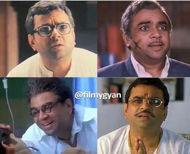 Many Comedians Come And Go But No One Can Replace This Star 

Happy Birthday Paresh Rawal  