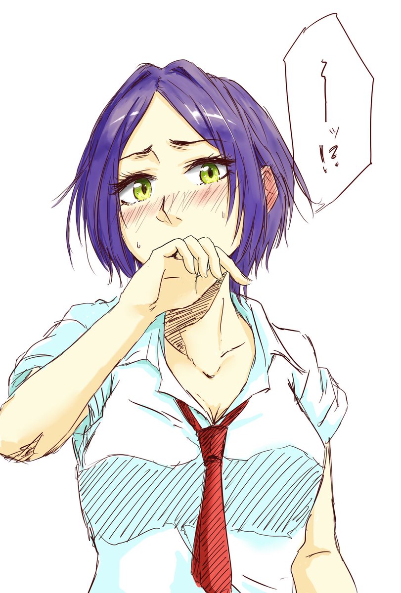 速水奏 「【再掲】キスしたらしたで動揺する速水奏の図。 」you10のイラスト